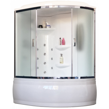 Душевая кабина Royal Bath RB140ALP-C-CH-L (матовое)